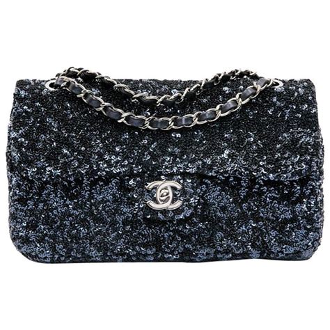 chanel blue glitter bag|chanel handbags online.